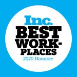 Inc Best Places to Work 2020