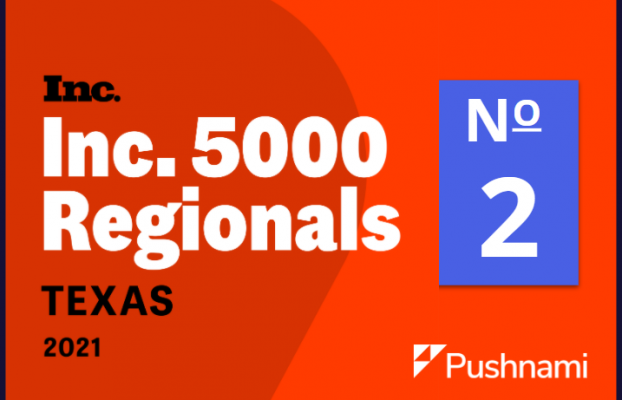 We’re the No. 2 fastest-growing private company in Texas